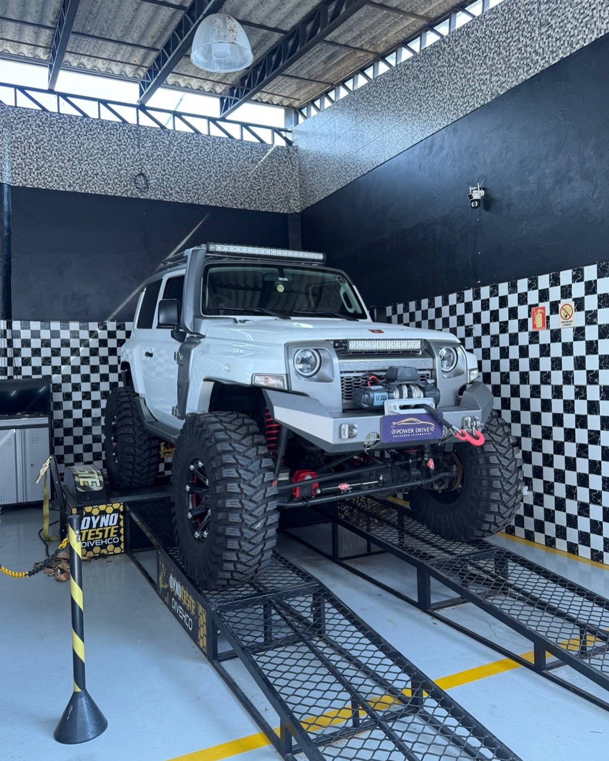 Troller preparado no dyno Power Drive